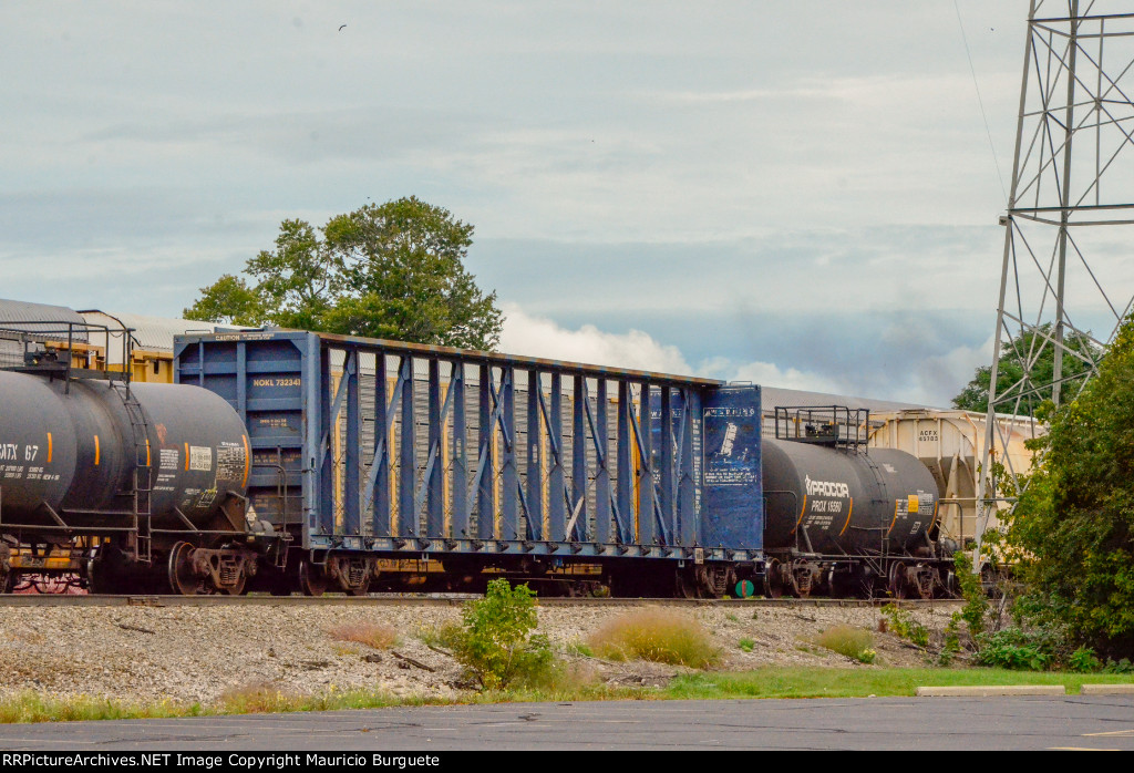 NOKL Centerbeam Flat Car